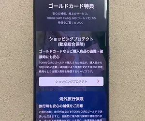TOKYU CARD ClubQ JMB ゴールド